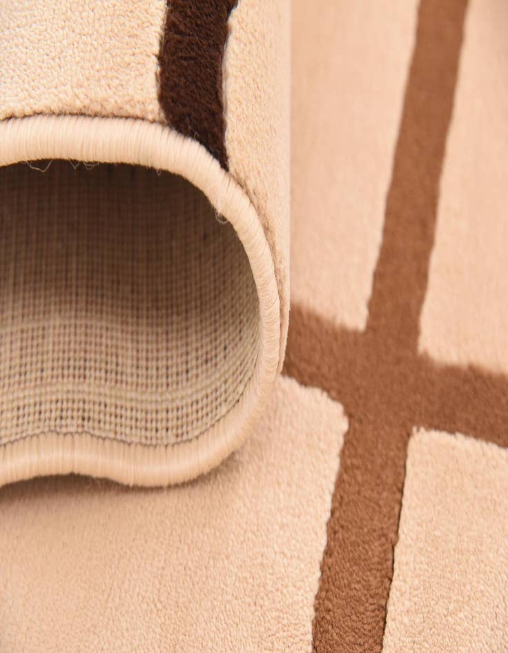 Detail image of  5' 7 x 7' 7 Reproduction Gabbeh Rug