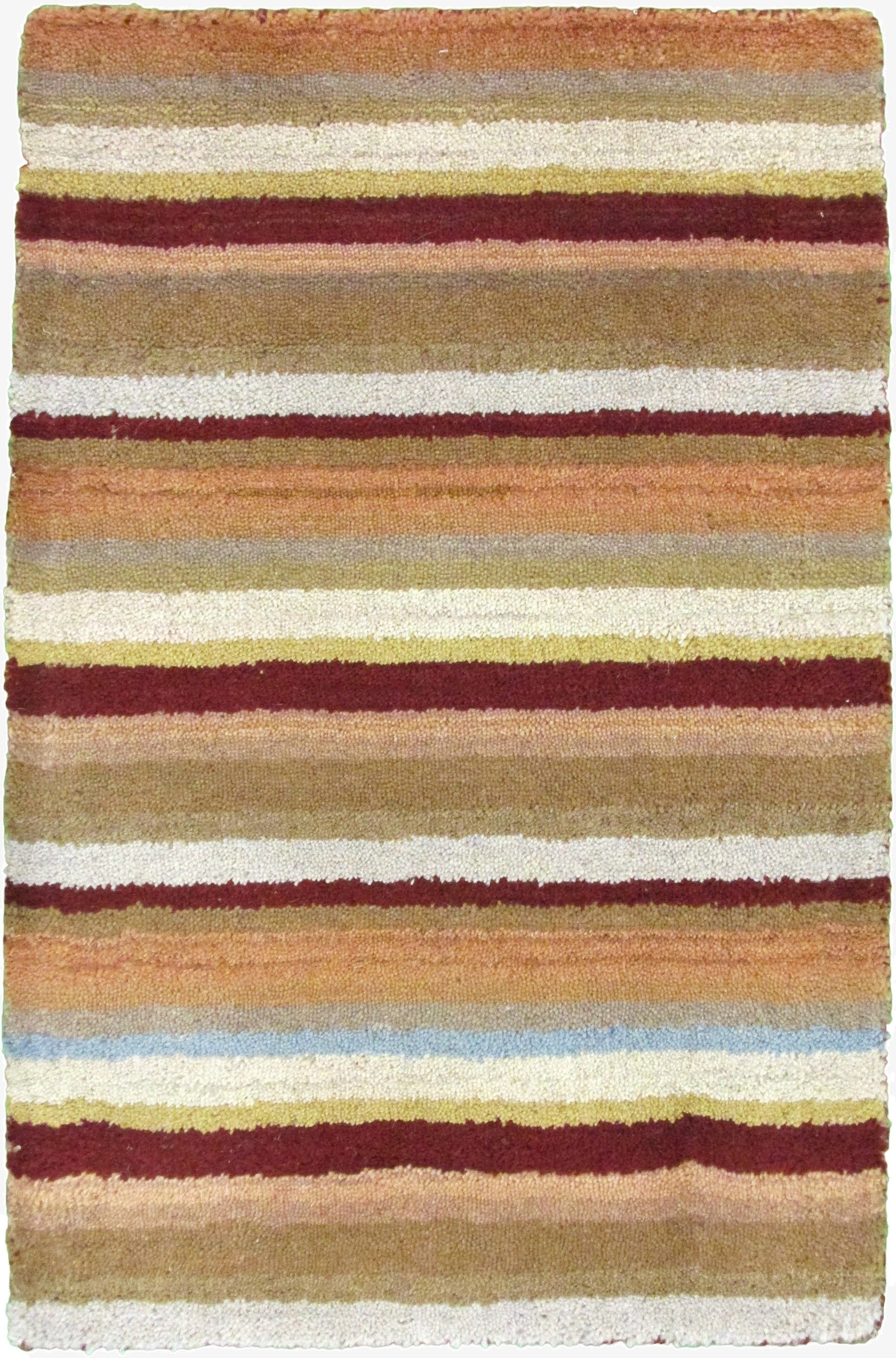  2' x 3' Reproduction Gabbeh Wool Rug