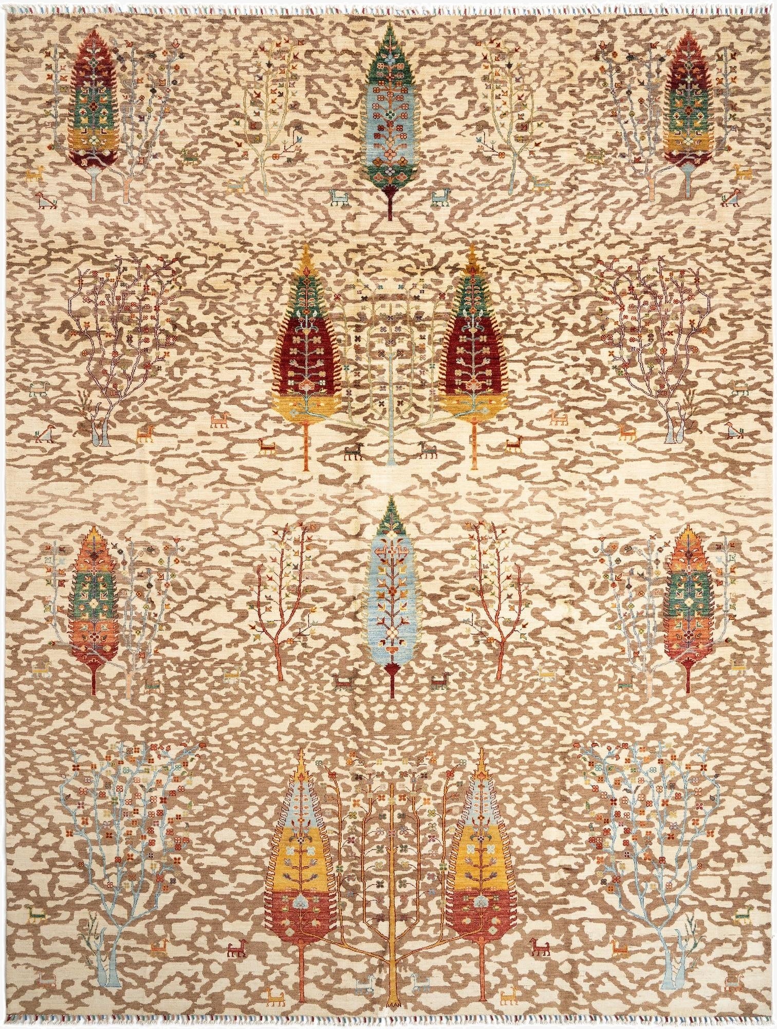  9' 10 x 12' 10 Rubin Wool Rug