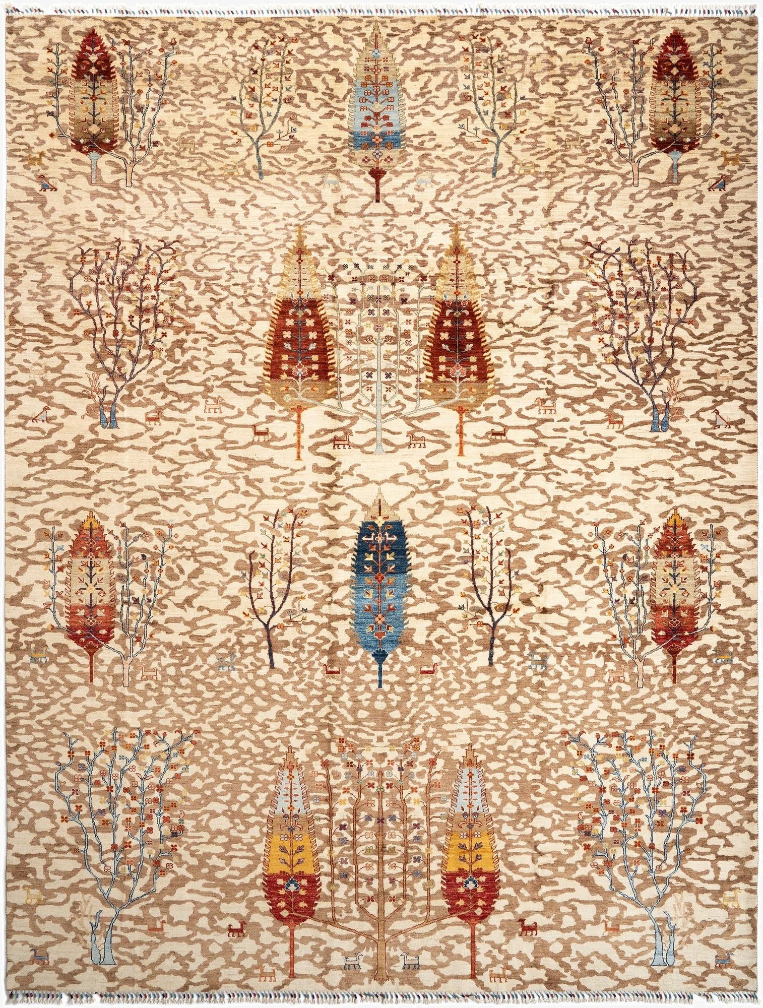  10' x 13' 1 Rubin Wool Rug