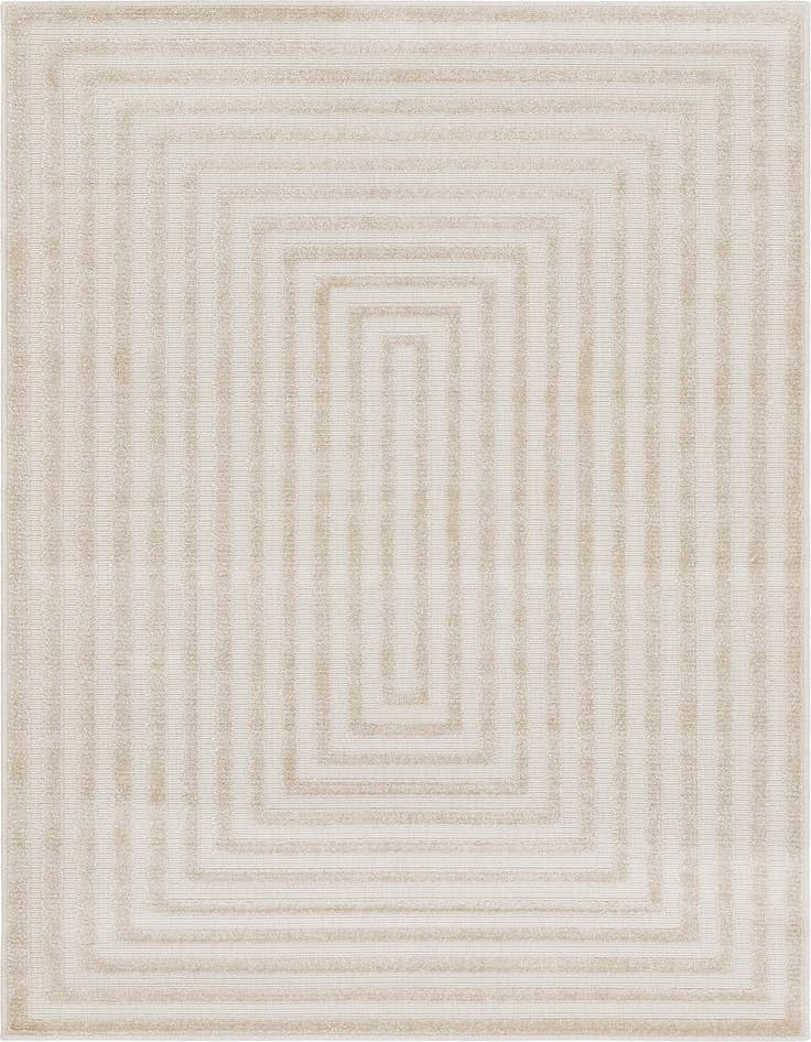 Detail image of  4' x 6'  Washable Sabrina Soto Prescott Indoor / Outdoor Rug