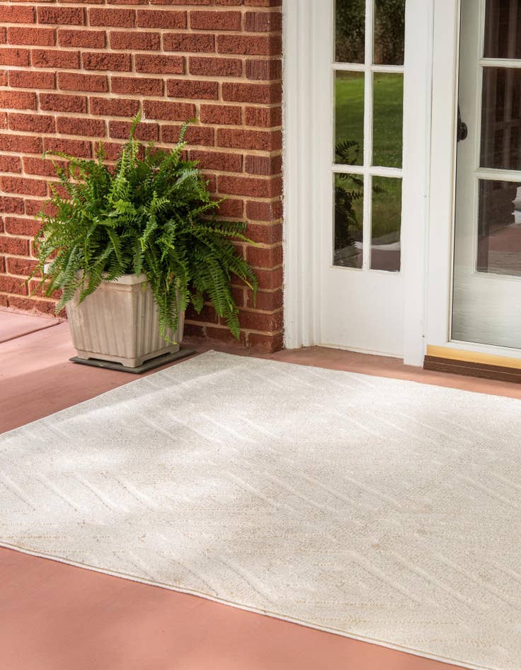 Detail image of  4' x 6'  Washable Sabrina Soto Ella Indoor / Outdoor Rug