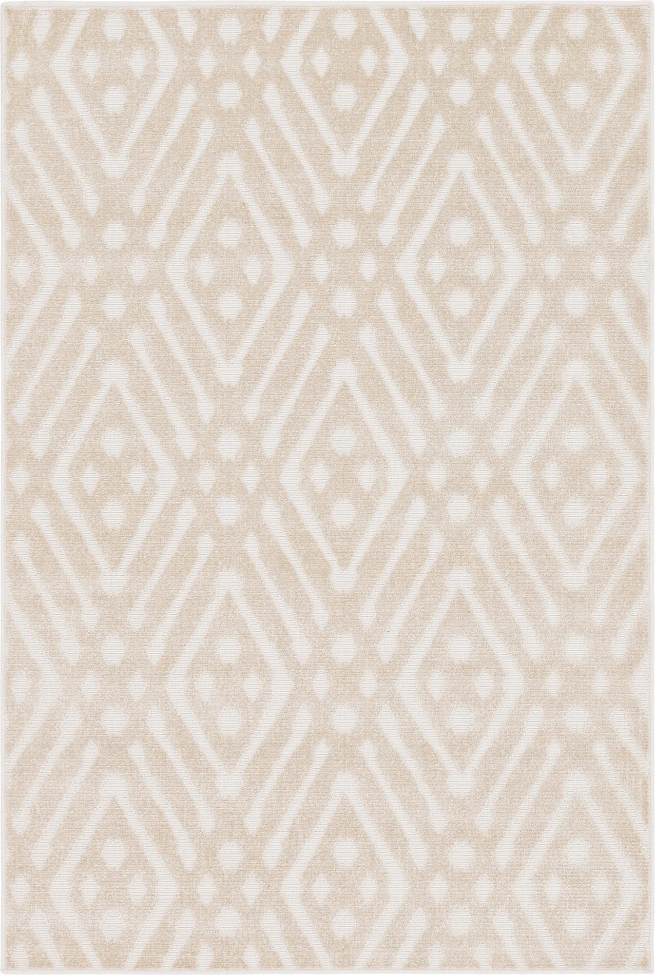  4' x 6'  Washable Sabrina Soto Ella Indoor / Outdoor Rug