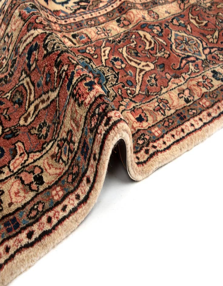 Detail image of  8' 11 x 11' 11  Hand Knotted Sarough Persian Wool Rug