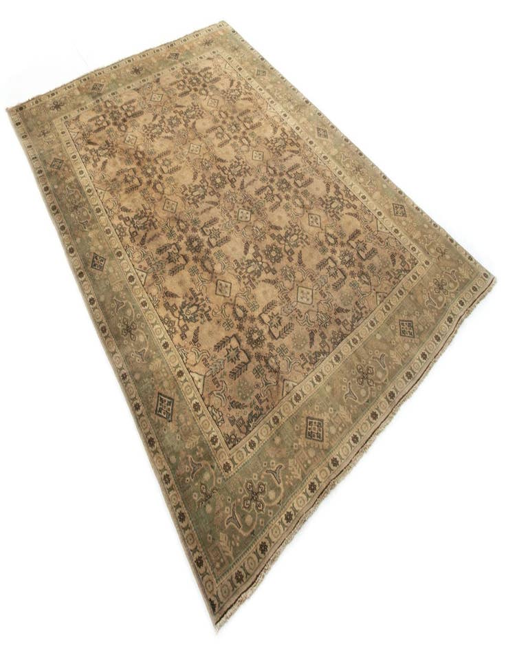 Detail image of  9' 8 x 12' 8  Hand Knotted Sarough Persian Wool Rug