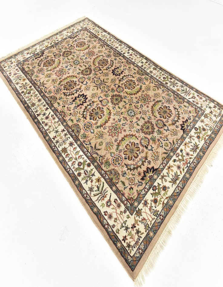 Detail image of  6' 6 x 10' 2  Hand Knotted Sarough Wool Rug