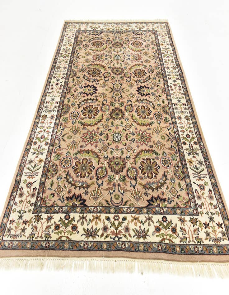 Detail image of  6' 6 x 10' 2  Hand Knotted Sarough Wool Rug