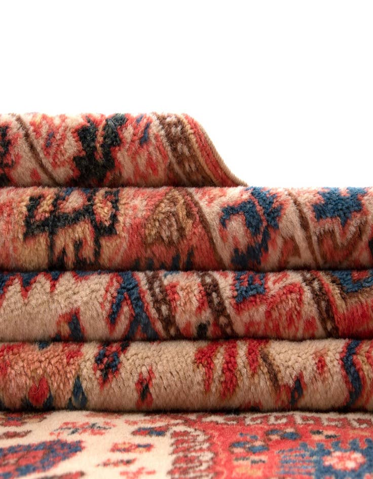 Detail image of  11' 1 x 13' 10  Hand Knotted Schirwan Rug