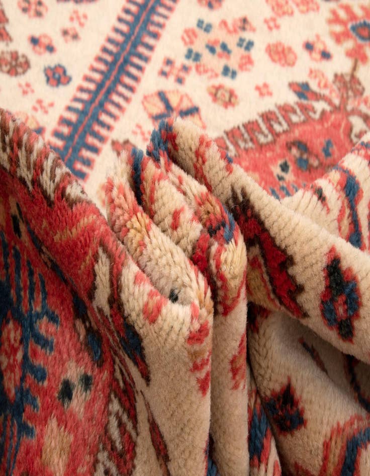 Detail image of  11' 1 x 13' 10  Hand Knotted Schirwan Rug