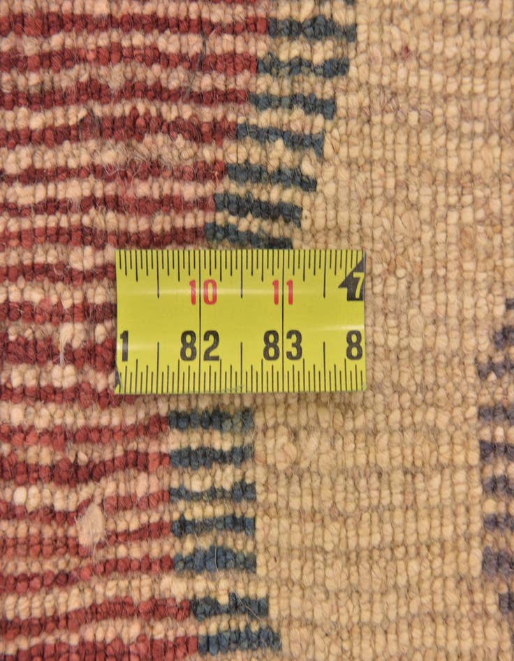 Detail image of  4' x 5' 6  Hand Knotted Shiraz-Gabbeh Persian Wool Rug