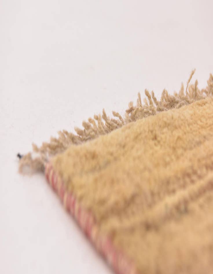 Detail image of  4' x 5' 6  Hand Knotted Shiraz-Gabbeh Persian Wool Rug