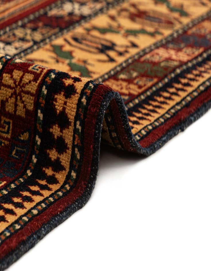 Detail image of  4' 7 x 5' 6 Shirvan Rug