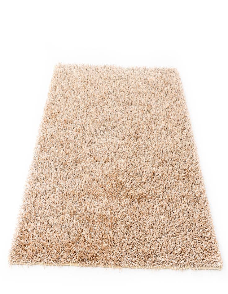 Detail image of  5' 2 x 6' 5  Hand Knotted Solid Shag Rug