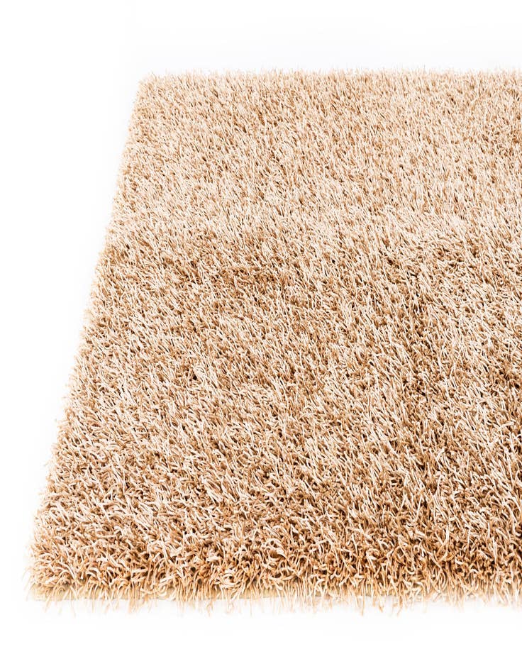 Detail image of  5' 2 x 6' 5  Hand Knotted Solid Shag Rug