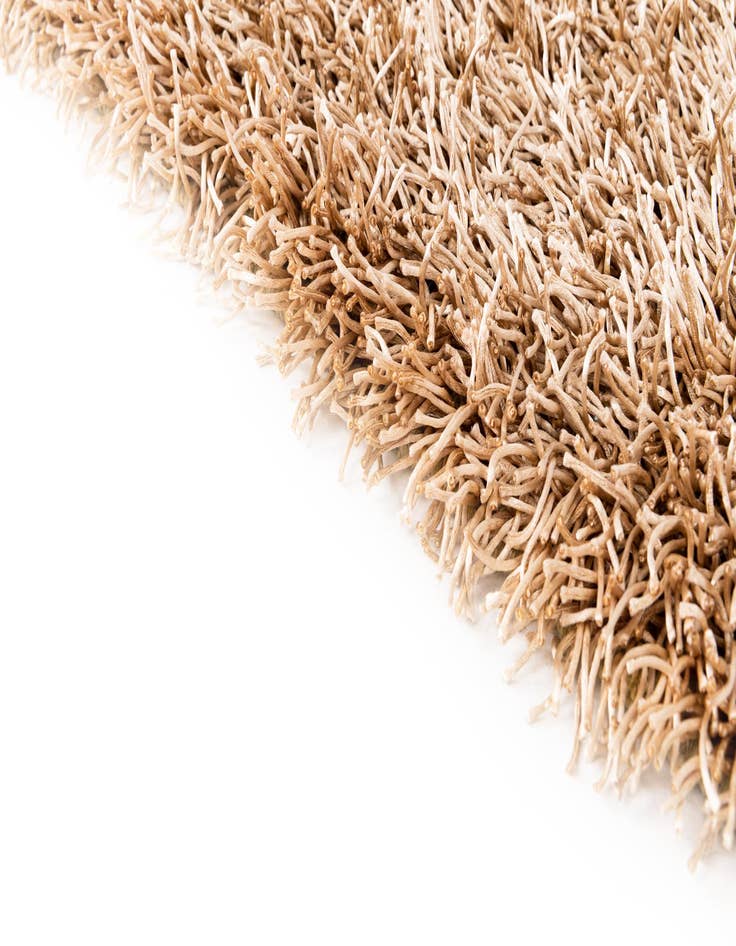 Detail image of  5' 2 x 6' 5  Hand Knotted Solid Shag Rug