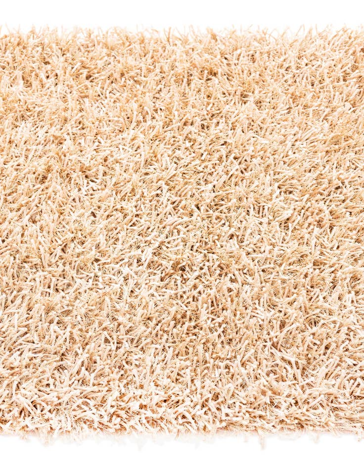 Detail image of  2' 7 x 4' 8  Hand Knotted Solid Shag Oriental Rug