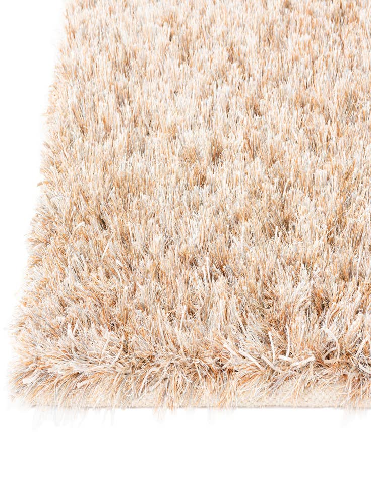 Detail image of  3' 1 x 5' 4  Hand Knotted Solid Shag Oriental Rug