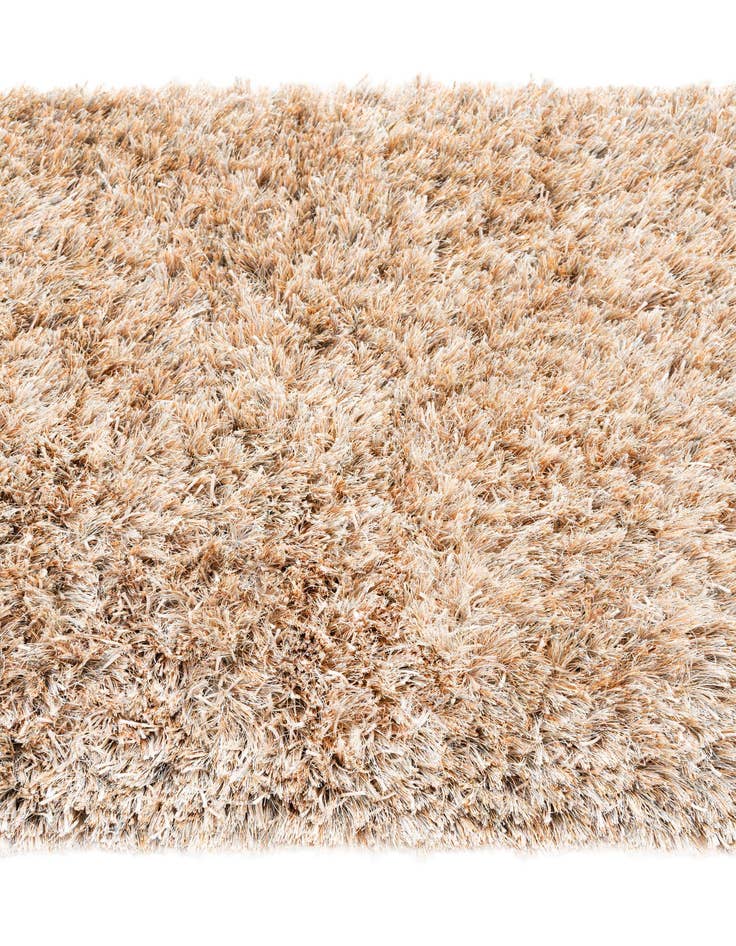 Detail image of  3' 1 x 5' 4  Hand Knotted Solid Shag Oriental Rug