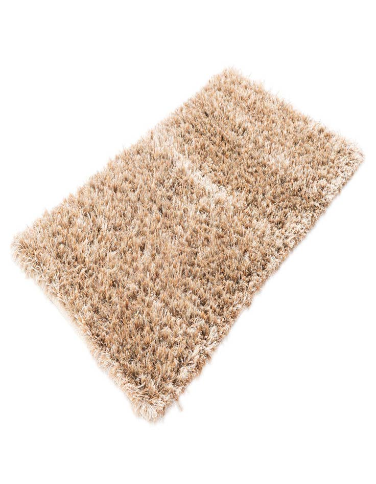 Detail image of  3' 1 x 5' 5  Hand Knotted Solid Shag Oriental Rug