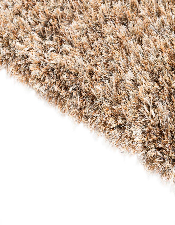 Detail image of  3' 1 x 5' 5  Hand Knotted Solid Shag Oriental Rug