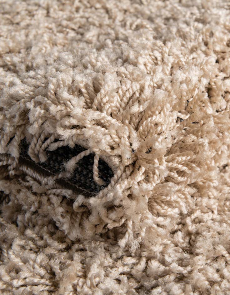 Detail image of  8' x 10' Solid Shag Rug