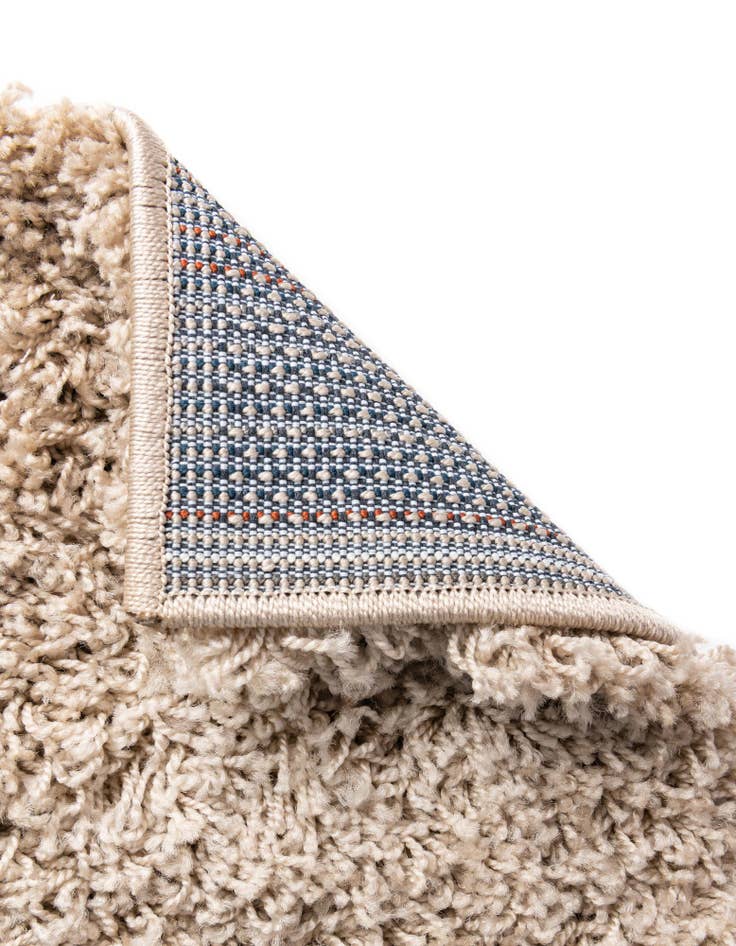 Detail image of  8' x 10' Solid Shag Rug