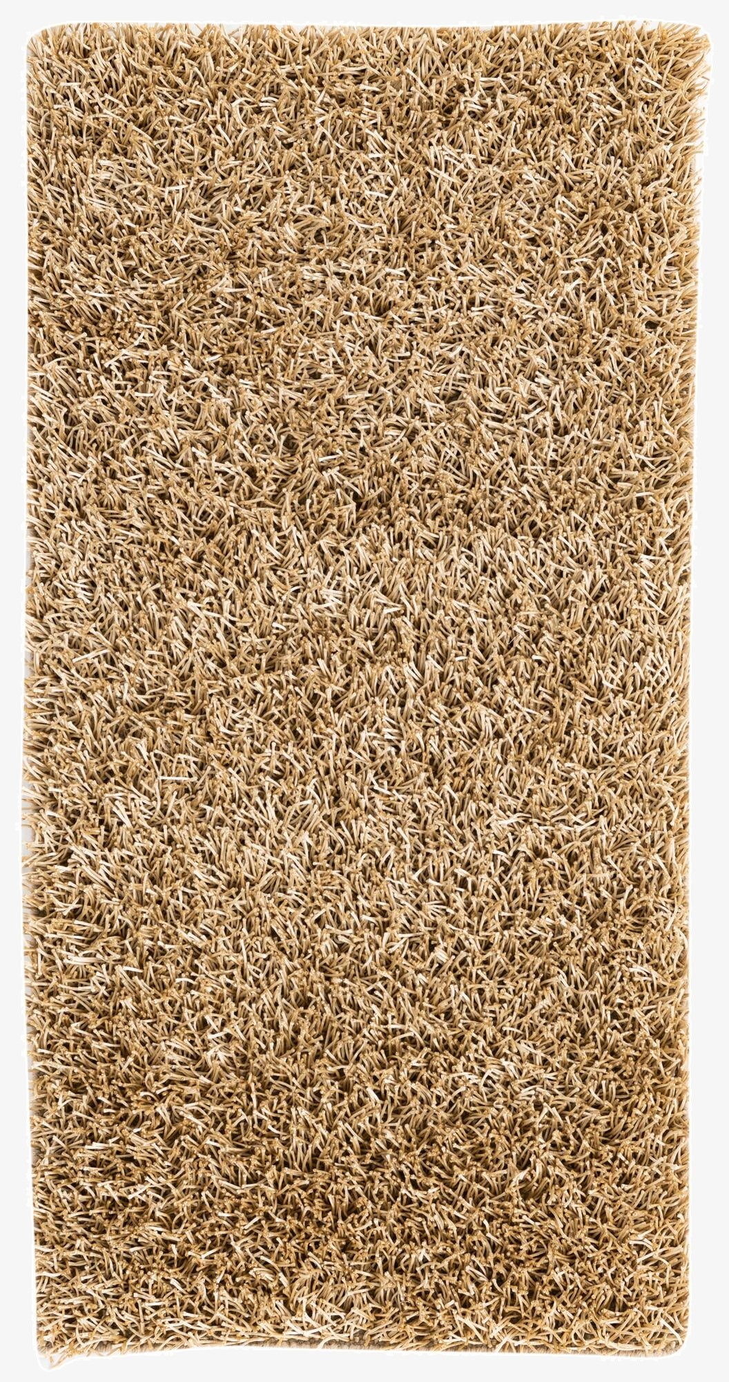  2' 5 x 4' 10  Hand Knotted Solid Shag Oriental Rug