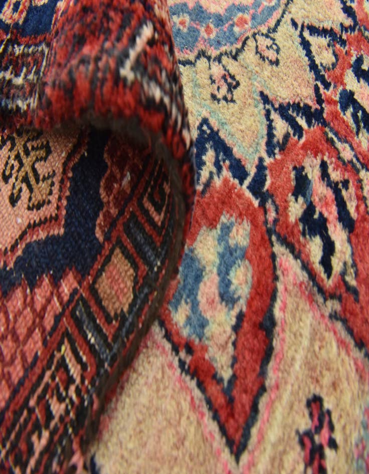 Detail image of 5' x 9' 4 Hand Knotted Songhor Persian Wool Rug