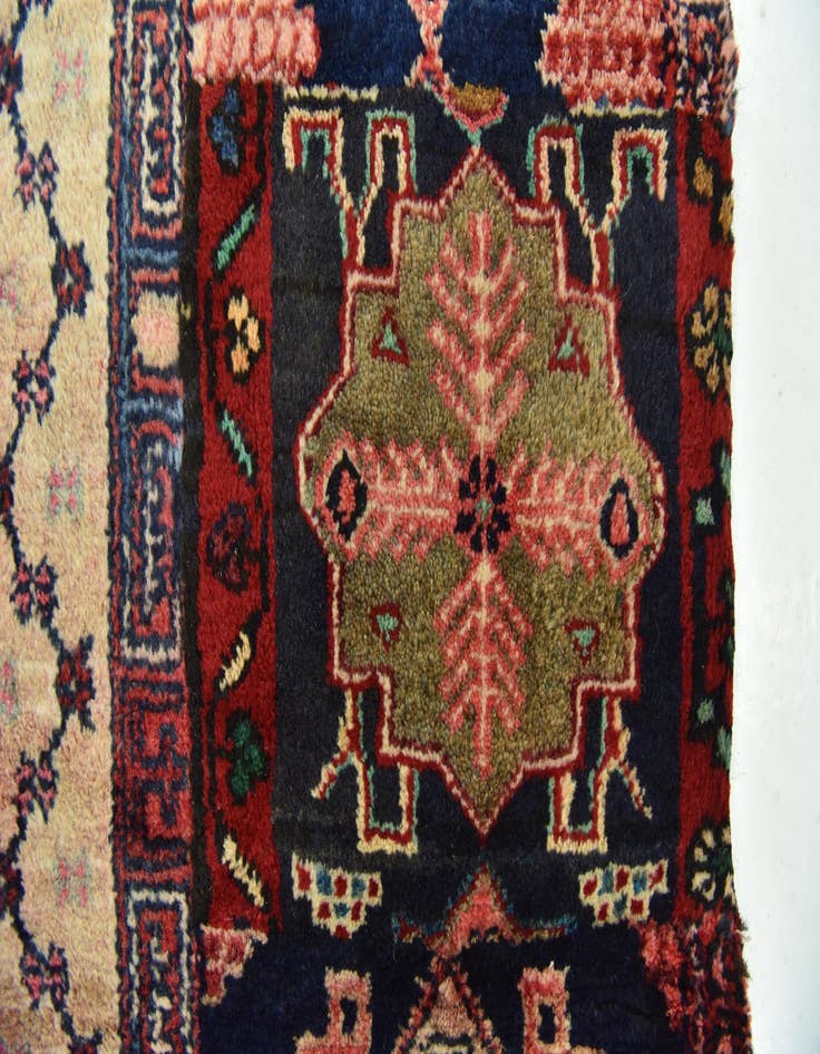 Detail image of 5' x 9' 4 Hand Knotted Songhor Persian Wool Rug