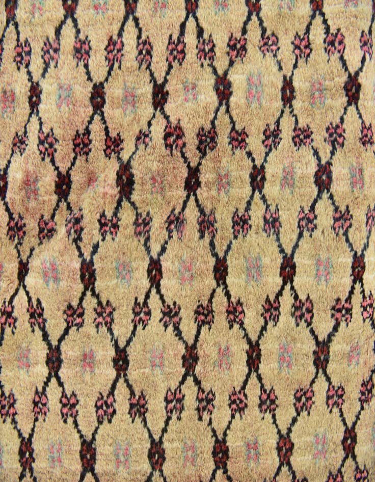 Detail image of 5' x 9' 4 Hand Knotted Songhor Persian Wool Rug