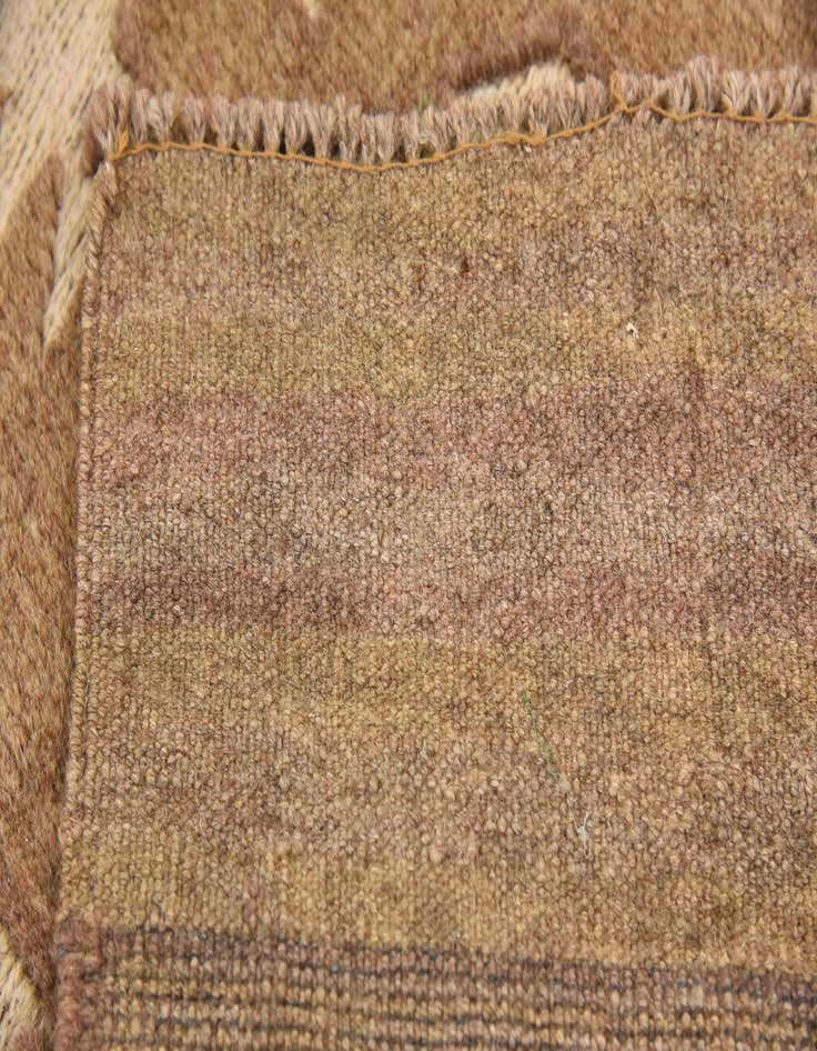 Detail image of  4' x 5' 9  Hand Woven Sumak Wool Rug