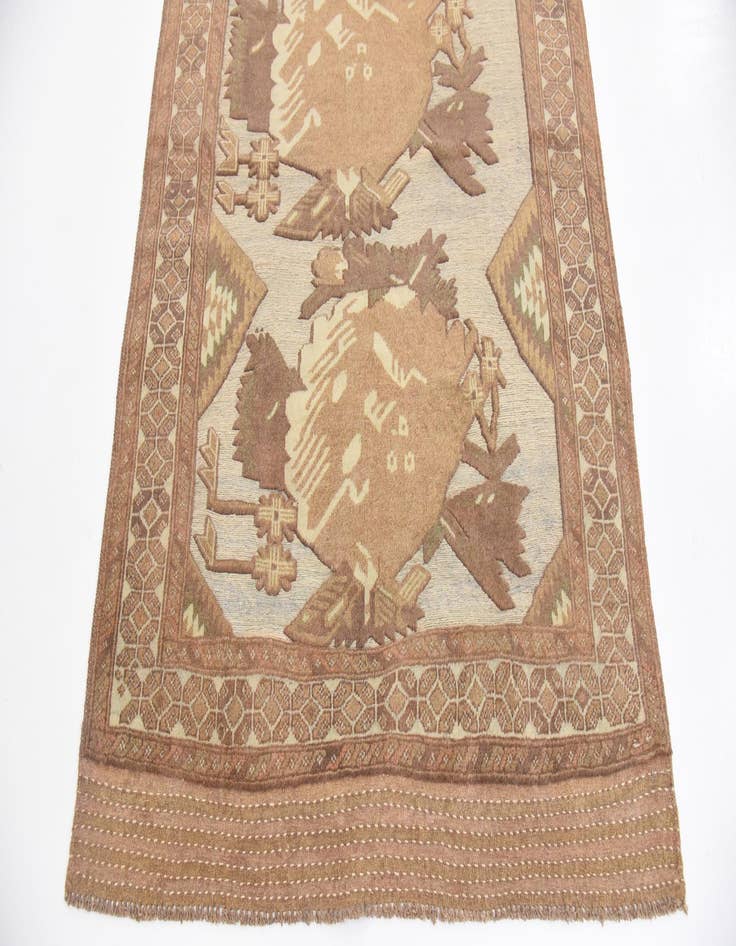 Detail image of  4' x 5' 9  Hand Woven Sumak Wool Rug