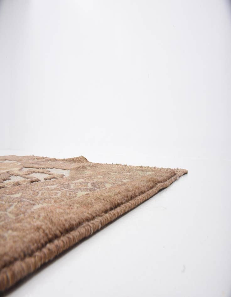 Detail image of  4' x 5' 9  Hand Woven Sumak Wool Rug