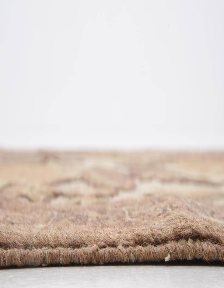 Detail image of  4' x 5' 9  Hand Woven Sumak Wool Rug