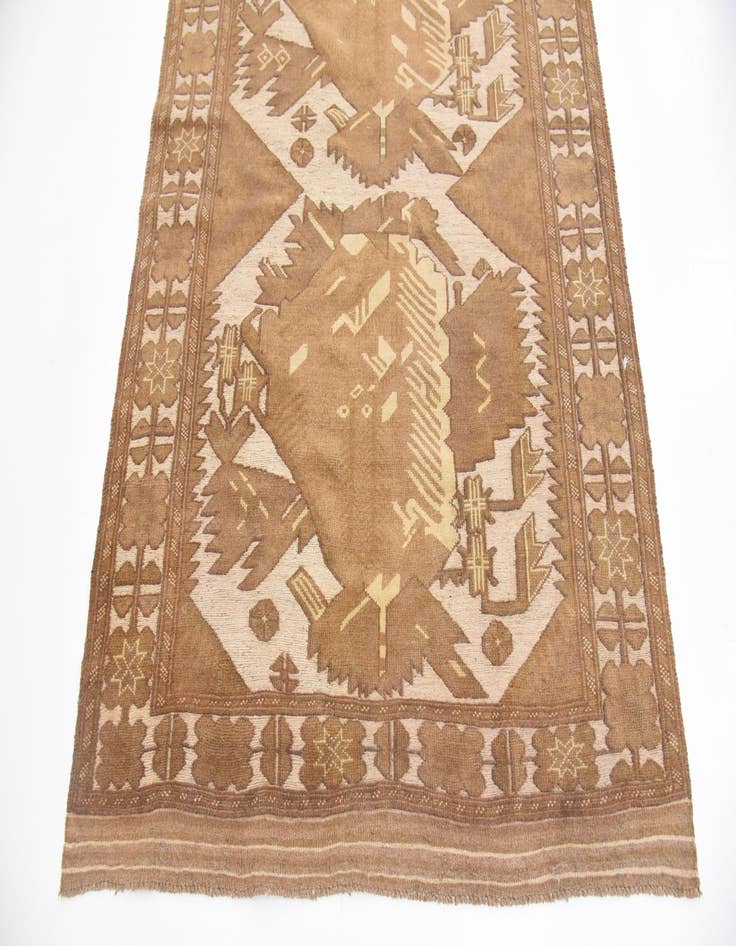 Detail image of  4' 3 x 6' 6  Hand Woven Sumak Wool Rug