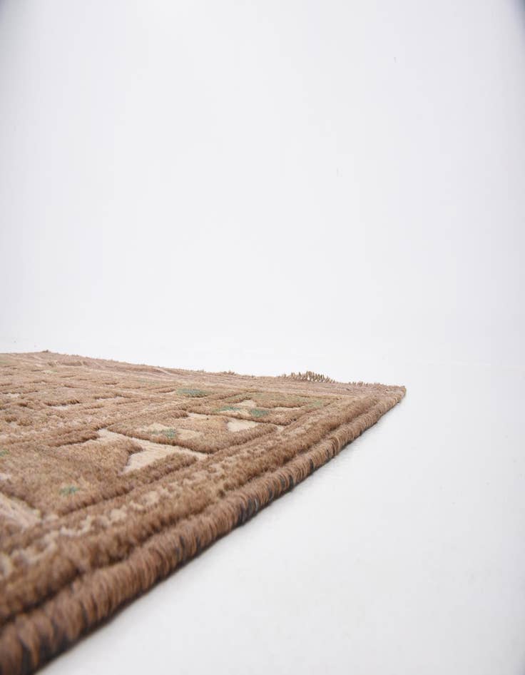 Detail image of  4' x 6' 7  Hand Woven Sumak Wool Rug