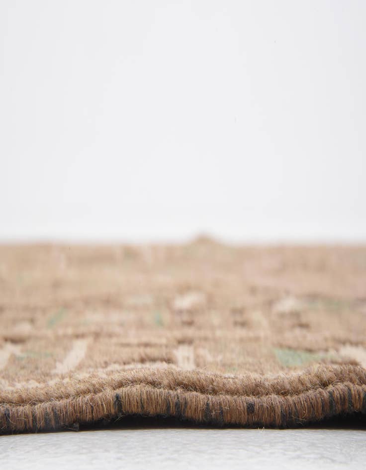 Detail image of  4' x 6' 7  Hand Woven Sumak Wool Rug