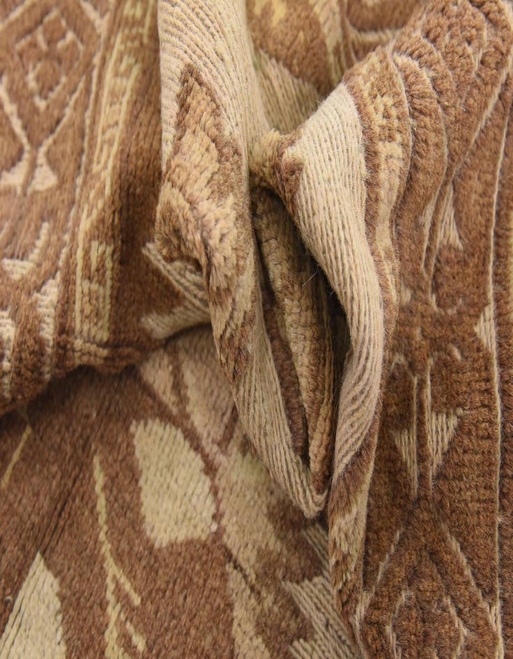 Detail image of  4' x 6' 3  Hand Woven Sumak Wool Rug