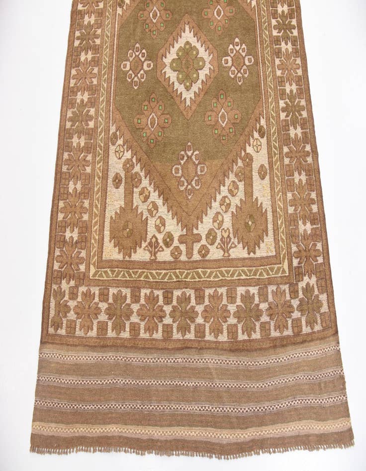 Detail image of  4' x 6' 3  Hand Woven Sumak Wool Rug