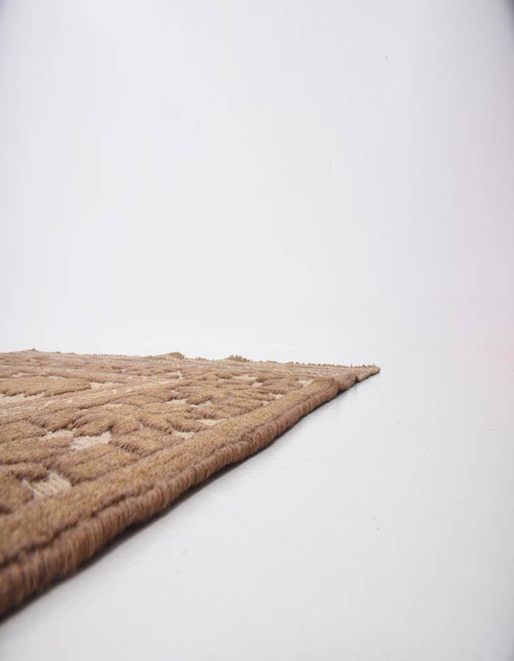 Detail image of  4' x 6' 3  Hand Woven Sumak Wool Rug