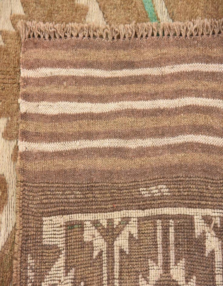 Detail image of  4' 3 x 6' 4  Hand Woven Sumak Wool Rug