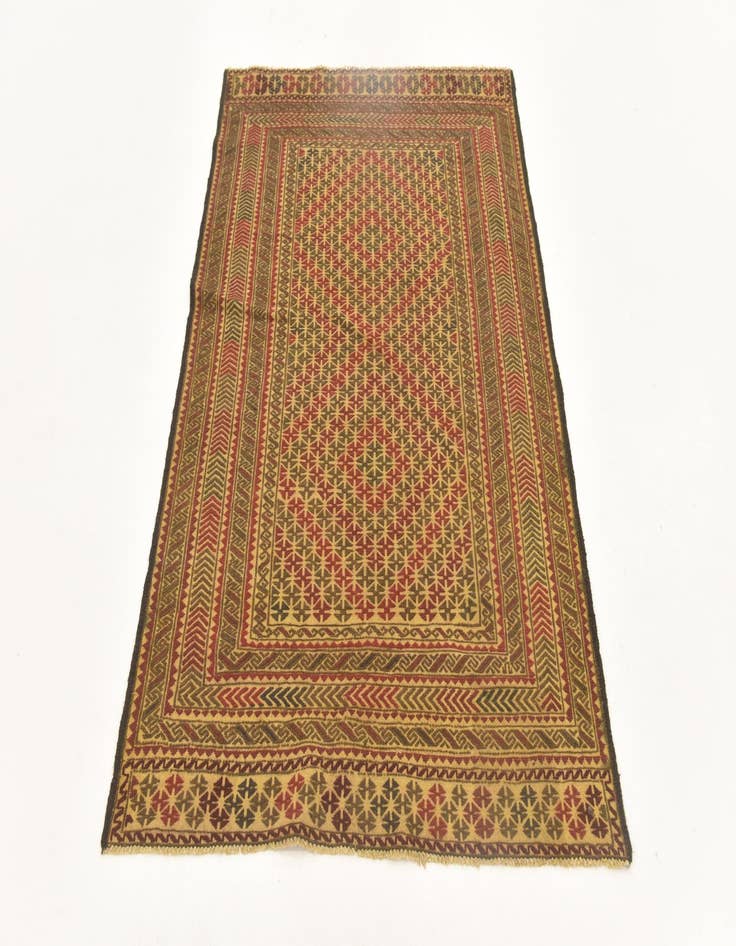 Detail image of  3' 10 x 6' 3  Hand Knotted Sumak Wool Rug