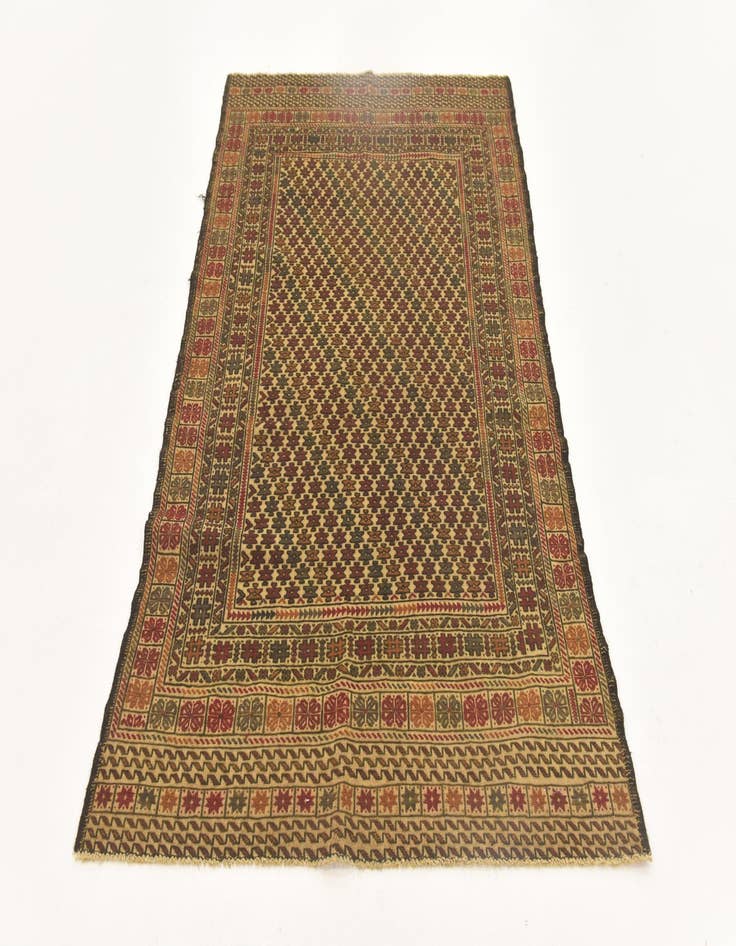 Detail image of  3' 10 x 6' 7  Hand Knotted Sumak Wool Rug