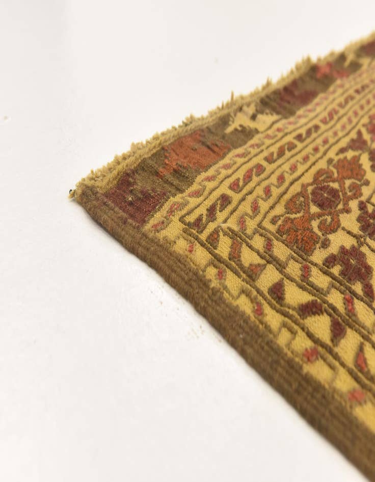 Detail image of  3' 10 x 6' 3  Hand Knotted Sumak Wool Rug