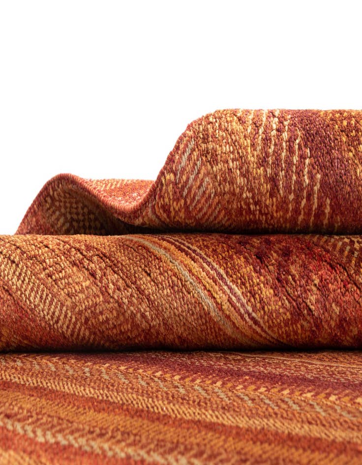 Detail image of  4' 3 x 6' 2 Tabiibaft Wool Rug