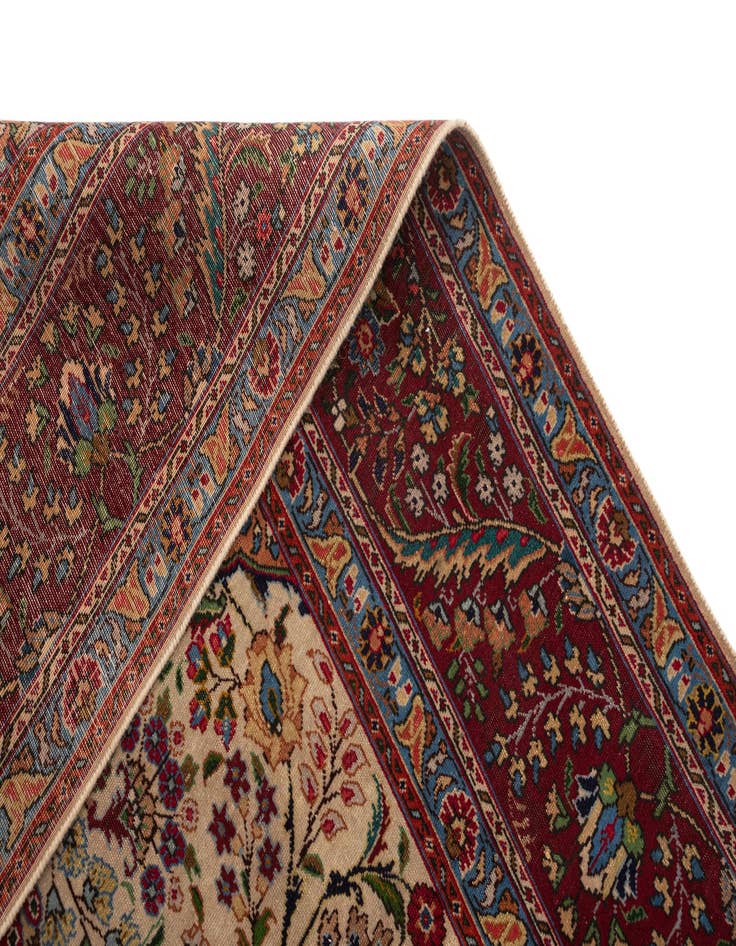 Detail image of  7' 9 x 11' 6 Tabriz Wool Rug