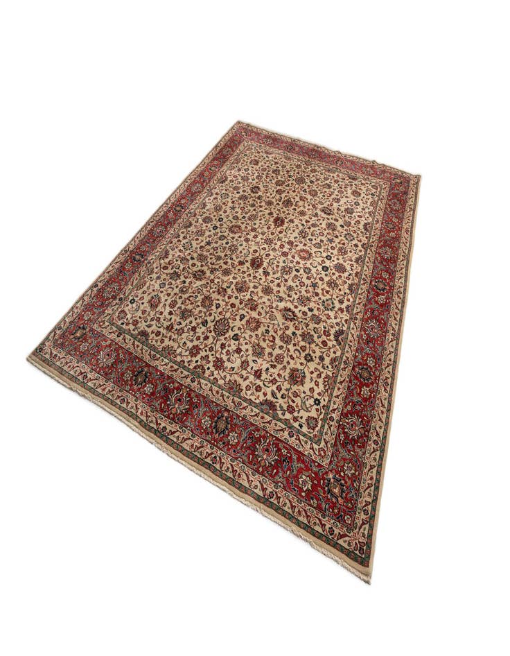 Detail image of  8' 8 x 11' 11 Tabriz Wool Rug