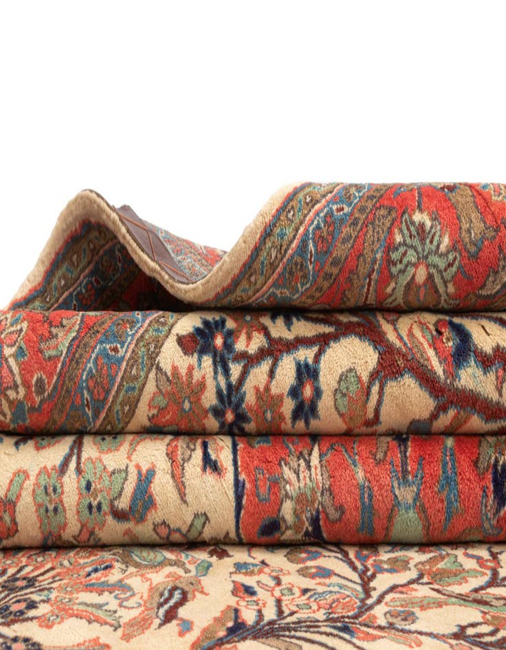 Detail image of  6' 7 x 9' 5 Tabriz Wool Rug