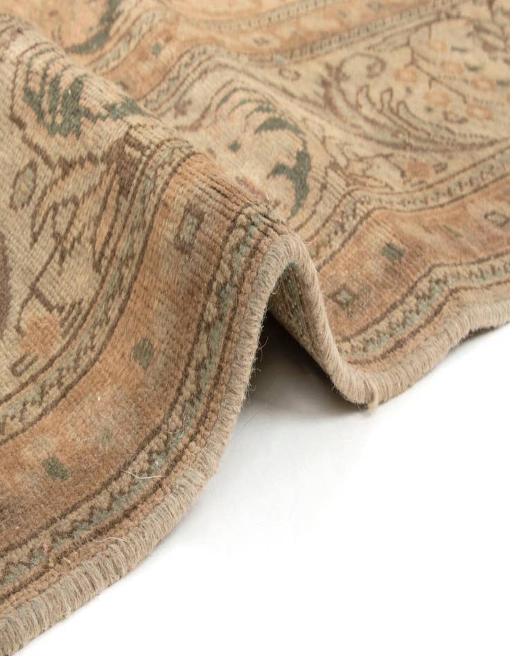 Detail image of  6' 7 x 9' 6  Hand Knotted Tabriz Persian Wool Rug