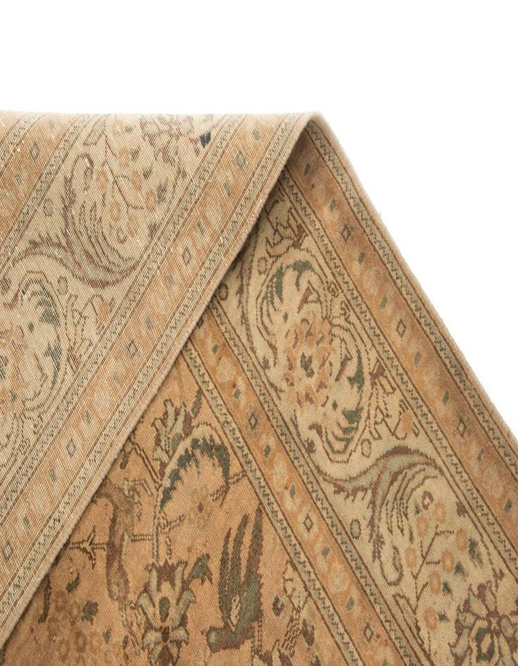 Detail image of  6' 7 x 9' 6  Hand Knotted Tabriz Persian Wool Rug